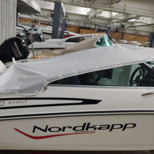 Ny havnepressening til Nordkapp 550 Avant som er lett og sterk. Brukes uten stange i midten
